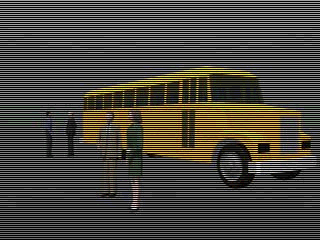 interlaced image pair